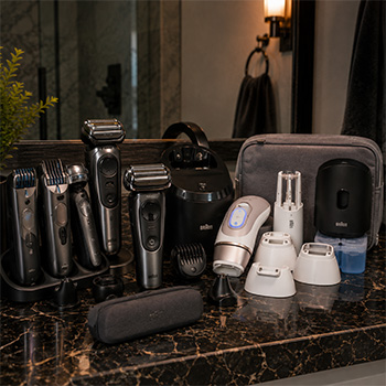 Braun family of men's products