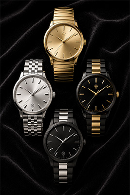 Three refined affordable men's watches suitable for dressy evenings and special events.